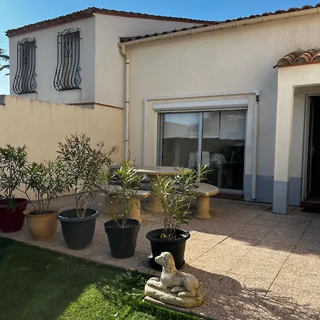 Maison De Moderne Et Pratique : Wifi, Clim, Parking Et Cour Privee * Canet-en-Roussillon