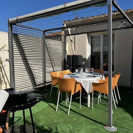 Maison De Moderne Et Pratique : Wifi, Clim, Parking Et Cour Privee Βίλα